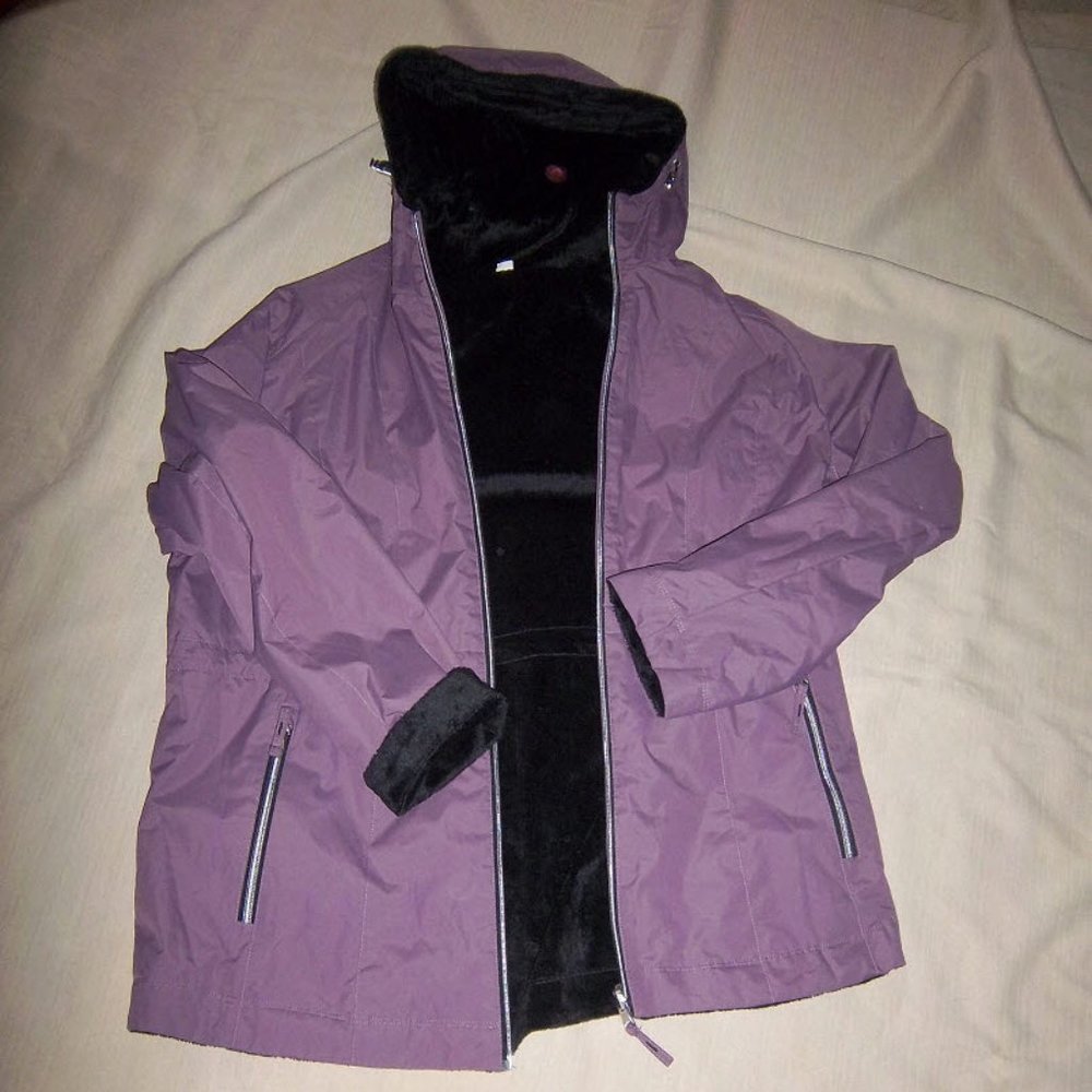 Free Country Radiance Hooded Reversible Jacket ~ reversible
